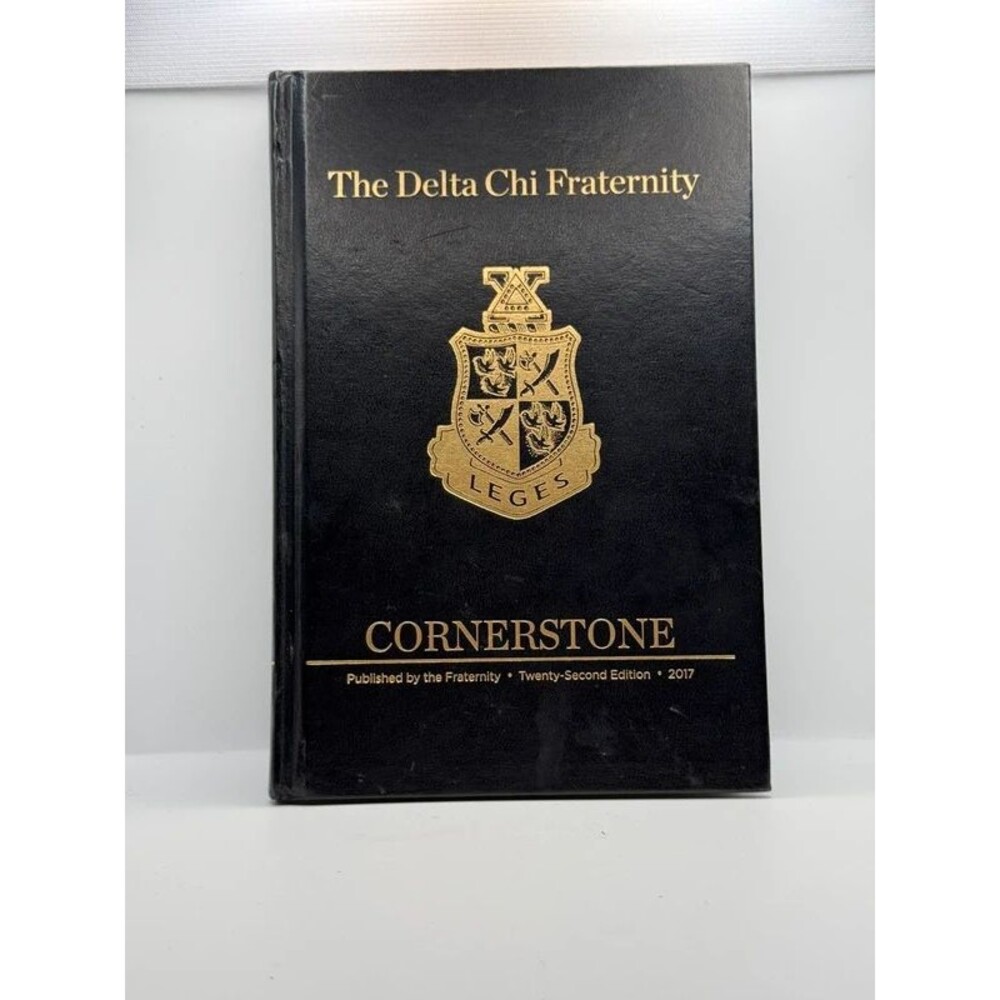 Delta Chi Fraternity Cornerstone (22nd Edition, 2017) Hardcover